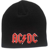 AC/DC zimný čiapka, Red 3D Logo