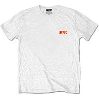 AC/DC tričko, Logo White BP, pánske