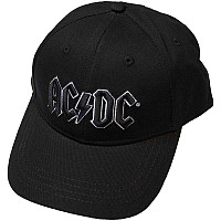 AC/DC šiltovka, Black Logo Black