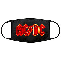 AC/DC bavlněná rúško na ústa, Neon Logo