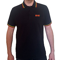 AC/DC tričko, Classic Logo Polo Black, pánske