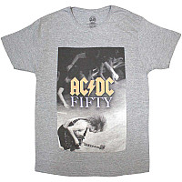 AC/DC tričko, Angus Stage Grey, pánske