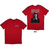 AC/DC tričko, Mini Logo / Lock Up Your Daughters BP Red, pánske