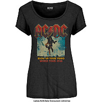 AC/DC tričko, Blow Up Your Video Black, dámske