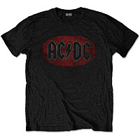 AC/DC tričko, Oval Logo Vintage, pánske