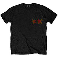 AC/DC tričko, Hard As Rock With Back Print, pánske