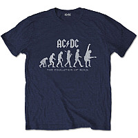 AC/DC tričko, Evolution Of Rock Navy, pánske