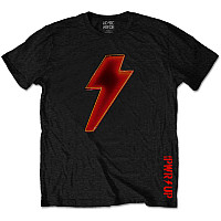 AC/DC tričko, Bolt Logo Black, pánske