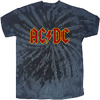 AC/DC tričko, Logo Dip-Dye Black, pánske