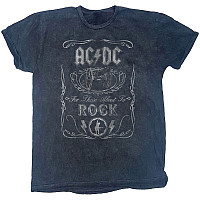 AC/DC tričko, Cannon Swig Dip-Dye Black, pánske