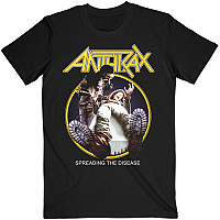 Anthrax tričko, Spreading The Disease Tracklist BP Black, pánske