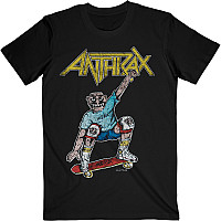 Anthrax tričko, Spreading Skater Notman Vintage BP Black, pánske
