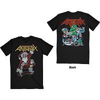 Anthrax tričko, Vintage Christmas BP Black, pánske