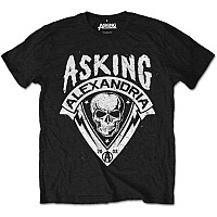 Asking Alexandria tričko, Skull Shield, pánske