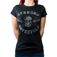 Avenged Sevenfold tričko, Deathbat Diamante, dámske