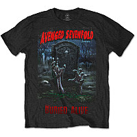 Avenged Sevenfold tričko, Buried Alive Tour 2012 BP Black, pánske