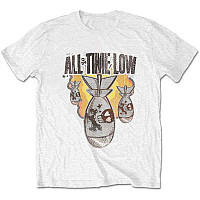 All Time Low tričko, Da Bomb White, pánske