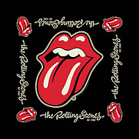 Rolling Stones šatka, Est. 1962 55 x 55cm