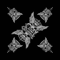 Ozzy Osbourne šatka, Skull & Wings 55 x 55cm