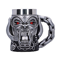 Motorhead korbel 500 ml/15.5 cm/1,44 kg, Warpig Silver