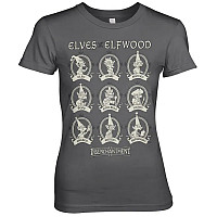 Disenchantment tričko, Elves Of Elfwood Girly Dark Grey, dámske