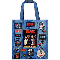 AC/DC nákupná taška Eco PES 40x40 cm/260g, Highway To Hell Multicolor