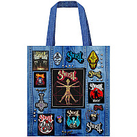 Ghost nákupná taška Eco PES 40x40 cm/260g, Popestar Multicolor