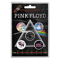 Pink Floyd sada 5-ti placok průměr 25 mm, Prism, unisex