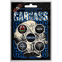 Carcass sada 5-ti placok průměr 25 mm, Necro Head