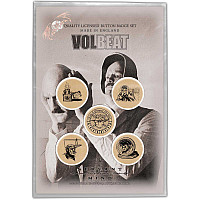 Volbeat sada 5-ti placok průměr 25 mm, Servant Of The Mind