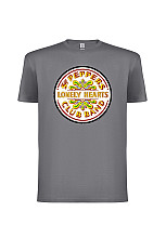 The Beatles tričko, Lonely Hearts Club Grey, pánske