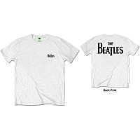 The Beatles tričko, Drop T Logo BP White, pánske