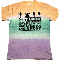 The Beatles tričko, Get Back Gradient Dip-Dye, pánske