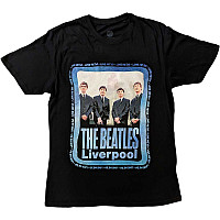 The Beatles tričko, Pier Head Frame Black, pánske