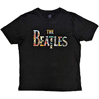 The Beatles tričko, Logo Treatment Black, pánske
