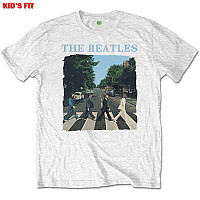 The Beatles tričko, Abbey Road & Logo White, detské