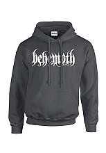 Behemoth mikina, White Logo Grey, pánska