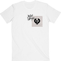Bullet For My Valentine tričko, Album Cropped & Logo White, pánske