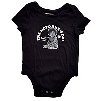 Notorious B.I.G. dojčenské body tričko, Baby Black, detské