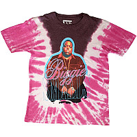 Notorious B.I.G. tričko, Neon Glow Dip Dye Wash Pink, pánske