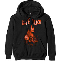 Billie Eilish mikina, Spooky Logo Black, pánska