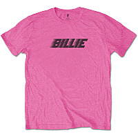 Billie Eilish tričko, Racer Logo & Blohsh Pink BP, pánske