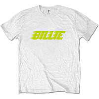 Billie Eilish tričko, Racer Logo White, pánske