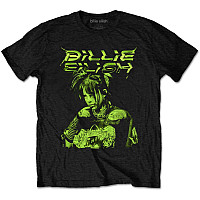 Billie Eilish tričko, Illustration Black, pánske