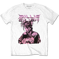 Billie Eilish tričko, Purple Illustration White, pánske