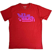 Billie Eilish tričko, Purple Logo Red, pánske