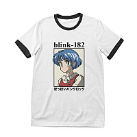 Blink 182 tričko, Anime Black&White, pánske