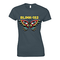 Blink 182 tričko, Butterfly Girly Grey, dámske