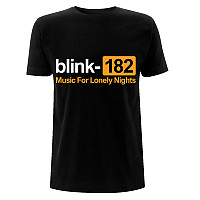 Blink 182 tričko, Lonely Nights Black, pánske