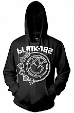 Blink 182 mikina, Stamp Black Pullover Black, pánska